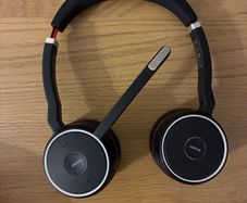 Jabra Evolve 75 Wireless ANC Headset with Link 370 Dongle