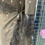 Odd Molly Grey lace & pink embroidered dress. Size 8/10 Image 8