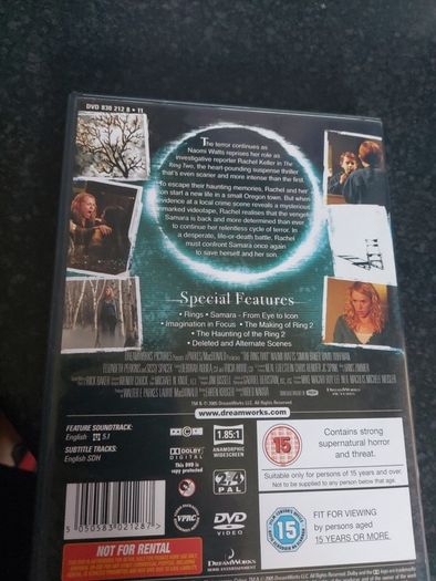 the ring two DVD