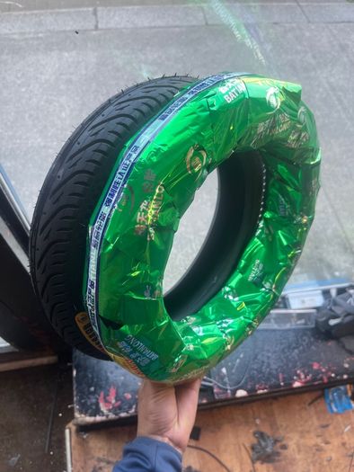 14" bicycle tyre
