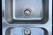 IKEA kitchen sink, metal