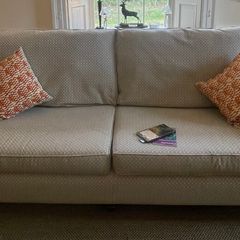 Large couch recently reupholstered
