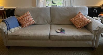 Large couch recently reupholstered