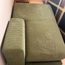 Ikea Jattebo chaise lounge module green corduroy Image 2