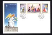 1997 Isle of Man Christmas Commemorative Stamps First Day Cover (FDC)