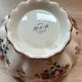 Vintage Staffordshire Floral Footed Fruit Bowl Image 6