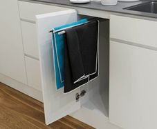Pull out tea towel rail