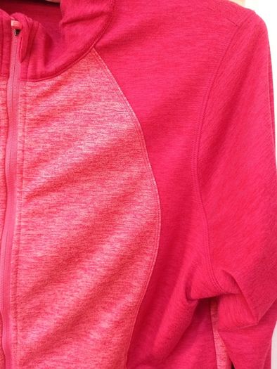 M&S Coral Zip Front Casual Top S16