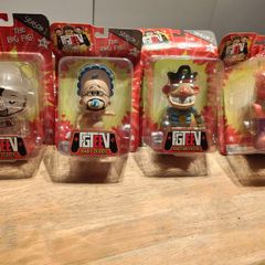 Fgeetv series 2 lot of X4 figures from Funnel vision RARE