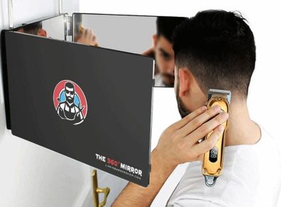 360 shaving haircut mirror