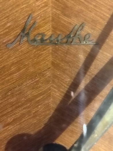 Vintage 1960s Mauthe German Chiming Mantel Clock