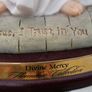 11.5 Inch Tall Florentine Collection Divine Mercy Jesus I Trust In You Religious Statue Made In Italy Image 9