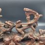 Chinese Qing Carved Dragon Incense Stand 19th Century Image 4