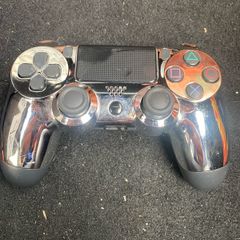 PS4 controller chrome silver