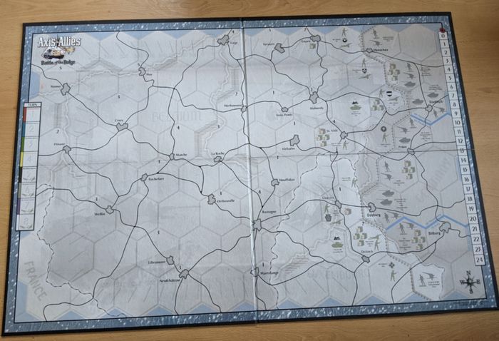 Board game: Axis and Allies "Battle of the Bulge"