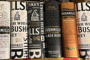 Bushmills jack Daniels whiskey empty box