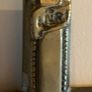 Antique solid brass 18 in crusifix. Heavy piece Image 3