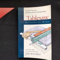 B00K_Tablesaw, Methods of Work