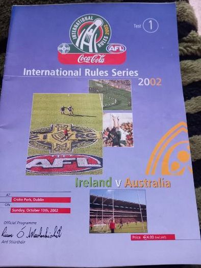 Gaa Programmes _ International Rules
