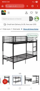 Metal Frame Bunk Bed