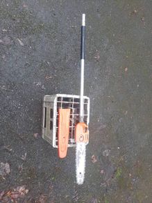 Stihl km pole saw