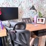 solid wood desk Image 2