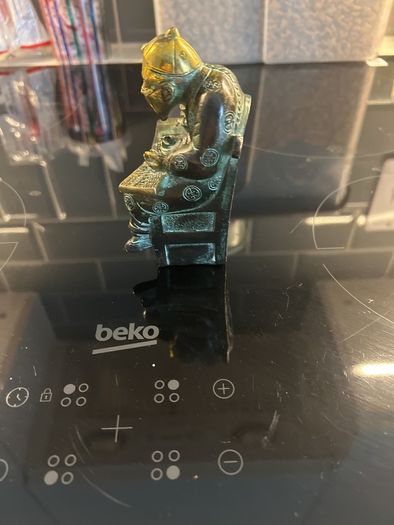 bronze Japanese trader