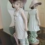 Vintage (1990) NAO By Lladro "April Showers" #1126. Damaged. Image 5