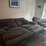 reclining sofa and arm chair Image 3