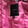 Baby Girls Pink padded Zebra print Jacket with hood 1-2 Yrs Image 5