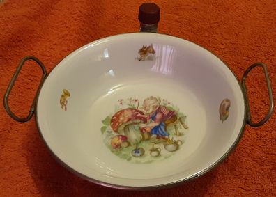 child's vintage keep it warm plate, on offer see ad