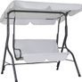 Outdoor Garden Swing Bench with Canopy  2 Seater 140cm  Hollywood Swing 200kg Image 3