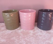 Orla Kiely herb pots