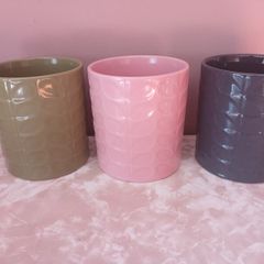 Orla Kiely herb pots