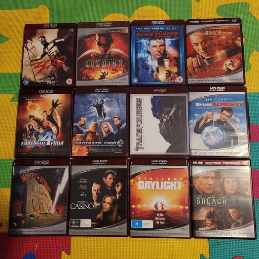 Large HD DVD Movie Collection 2 Euros Each
