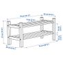 IKEA Tjusig shoe rack Image 2