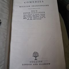 William Shakespeare Comedies
