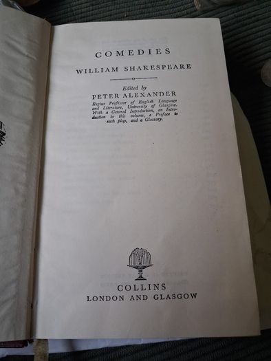 William Shakespeare Comedies