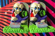 Rare! Vintage 1996 Goosebumps Curly The Skeleton Reading Is A Scream Bookends