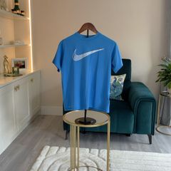 Boys Blue Short Sleeve Nike DRI Fit T-Shirt