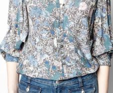 Zadig & Voltaire Twina Wild Garden Blouse