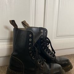 STEEL leather boots