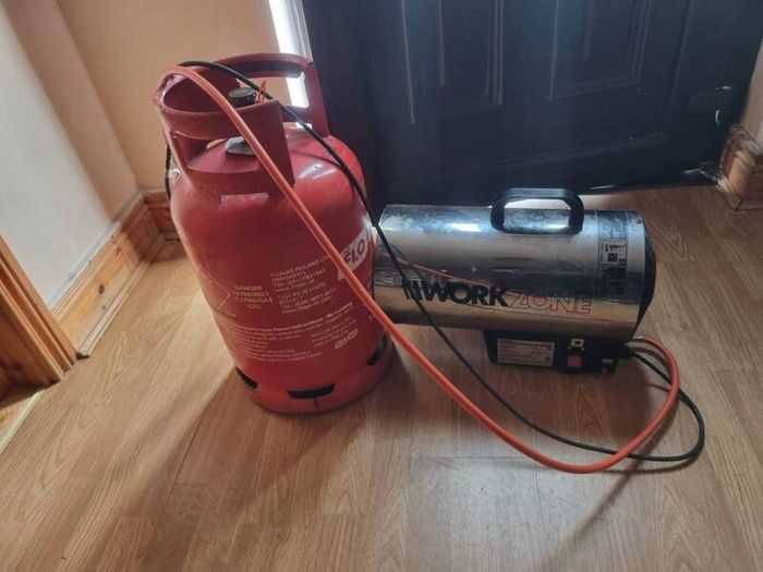 Industrial Turbo fan gas heater