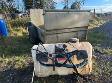 10ft Quad X Weed Sprayer - nearly new
