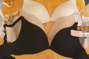 3 Size 34A  Bras - Non Wire - #