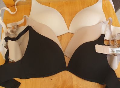 3 Size 34A  Bras - Non Wire - #