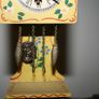 Vintage Germany Hand-Painted Mini Grandmother Clock Image 6