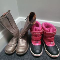 Ecco girl's boots and FREE Lupilu snowboots, size: 27/UK9