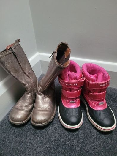 Ecco girl's boots and FREE Lupilu snowboots, size: 27/UK9