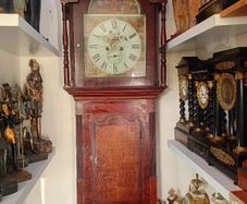 antique grandfather clock